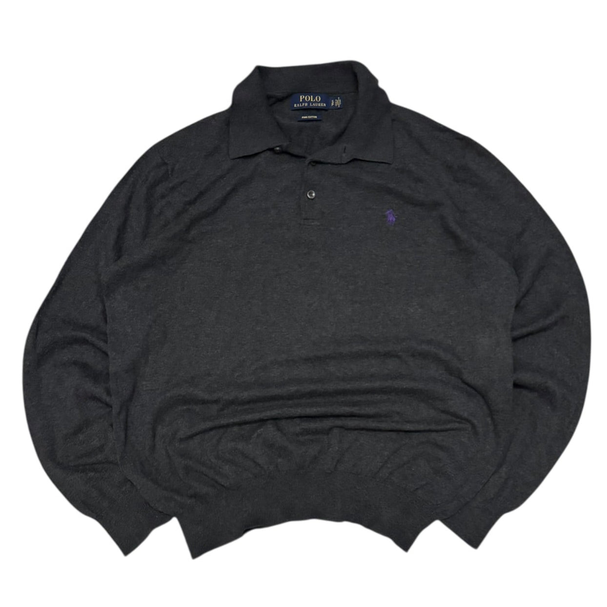 Bluzka unisex z długim rękawem longsleeve Ralph Lauren y2k vintage swag rap