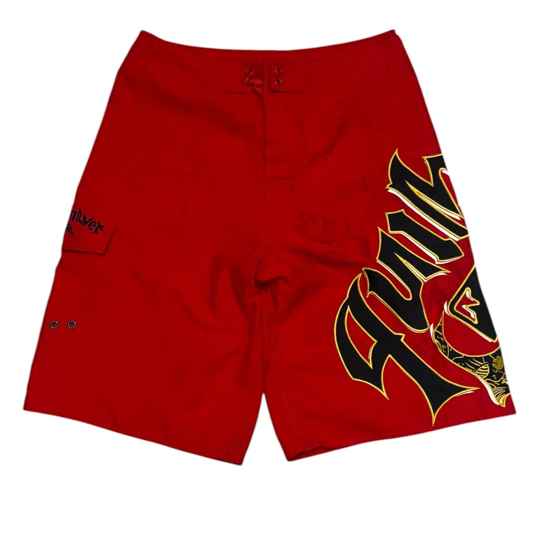 Szorty unisex rap vintage swag skate retro