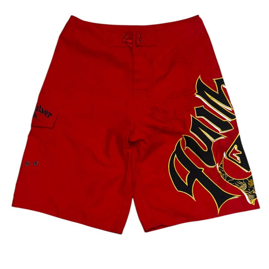 Szorty unisex rap vintage swag skate retro