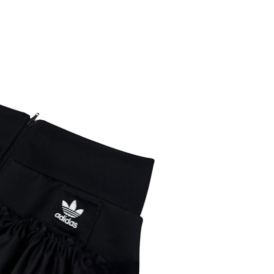 Adidas upcycle spódniczka alternative coquette Y2K z koronką – unikat ♻️🖤