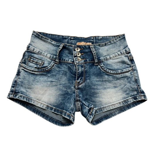 Krótkie spodenki jeansowe y2k alternative swag vintage