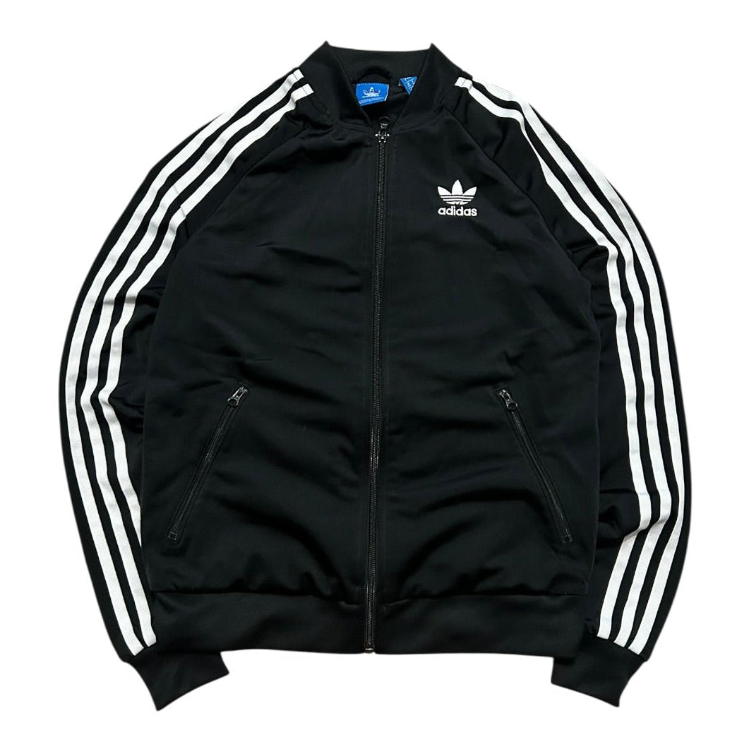 Bluza Adidas tracksuit czarna z lampasami swag alternative vintage