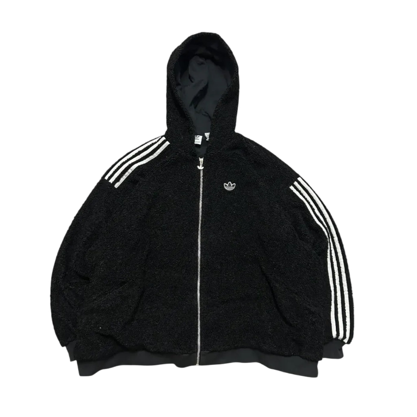 Kurtka Polar Adidas tracksuit vintage swag alternative czarna