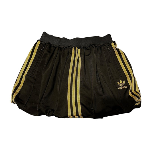 Adidas upcycle bombka czarna złota  alternative coquette Y2K – unikat ♻️🖤