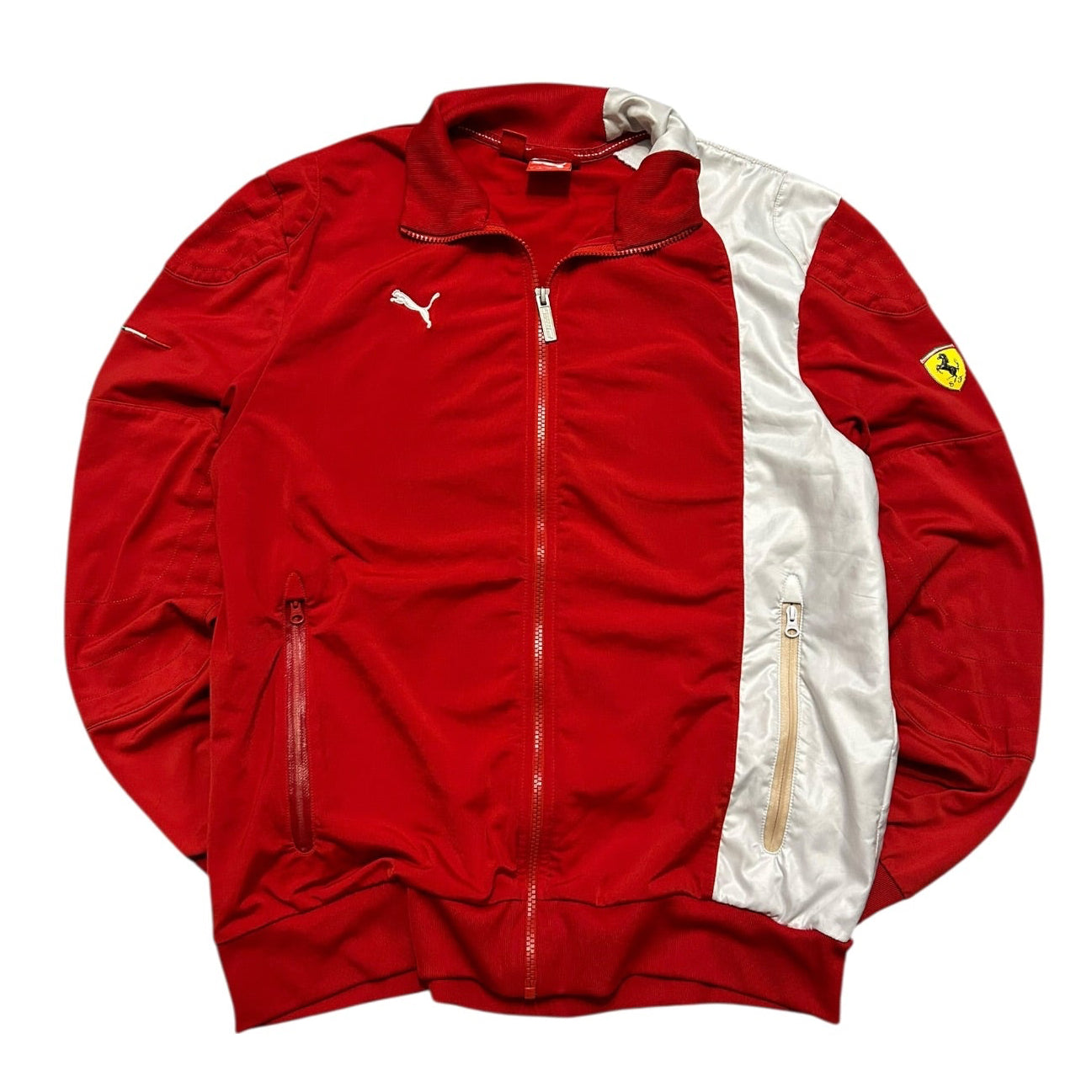 Bluza Ferrari puma czerwona męska swag vintage