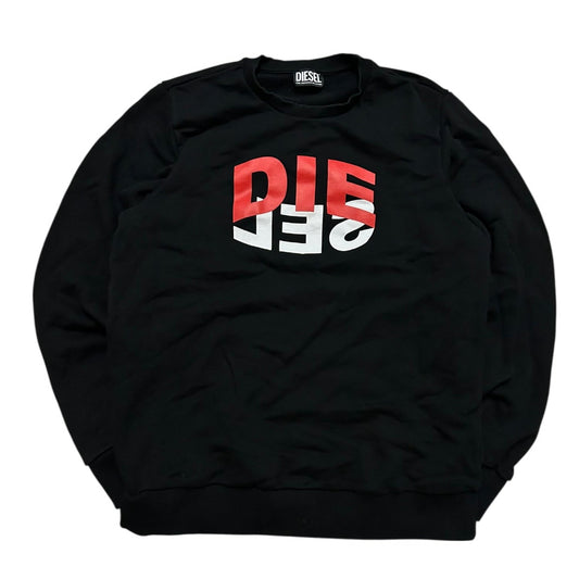 Bluza diesel czarna crewneck vintage swag alternative
