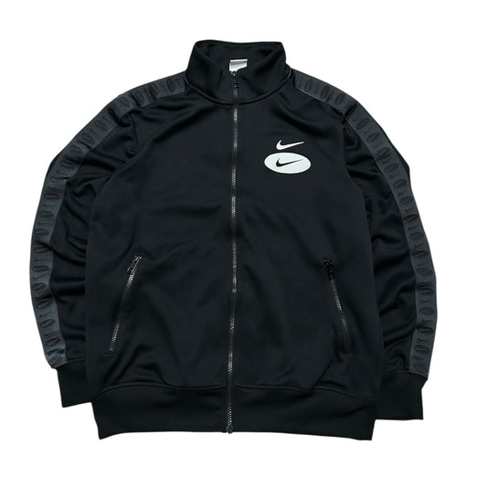 Bluza Nike czarna rozpinana swoosh basic vintage sportowa