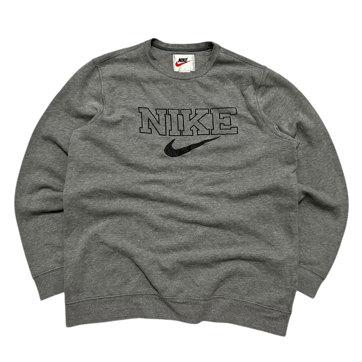 Klasyczna bluza męska Nike crewneck szara vintage swoosh alternative