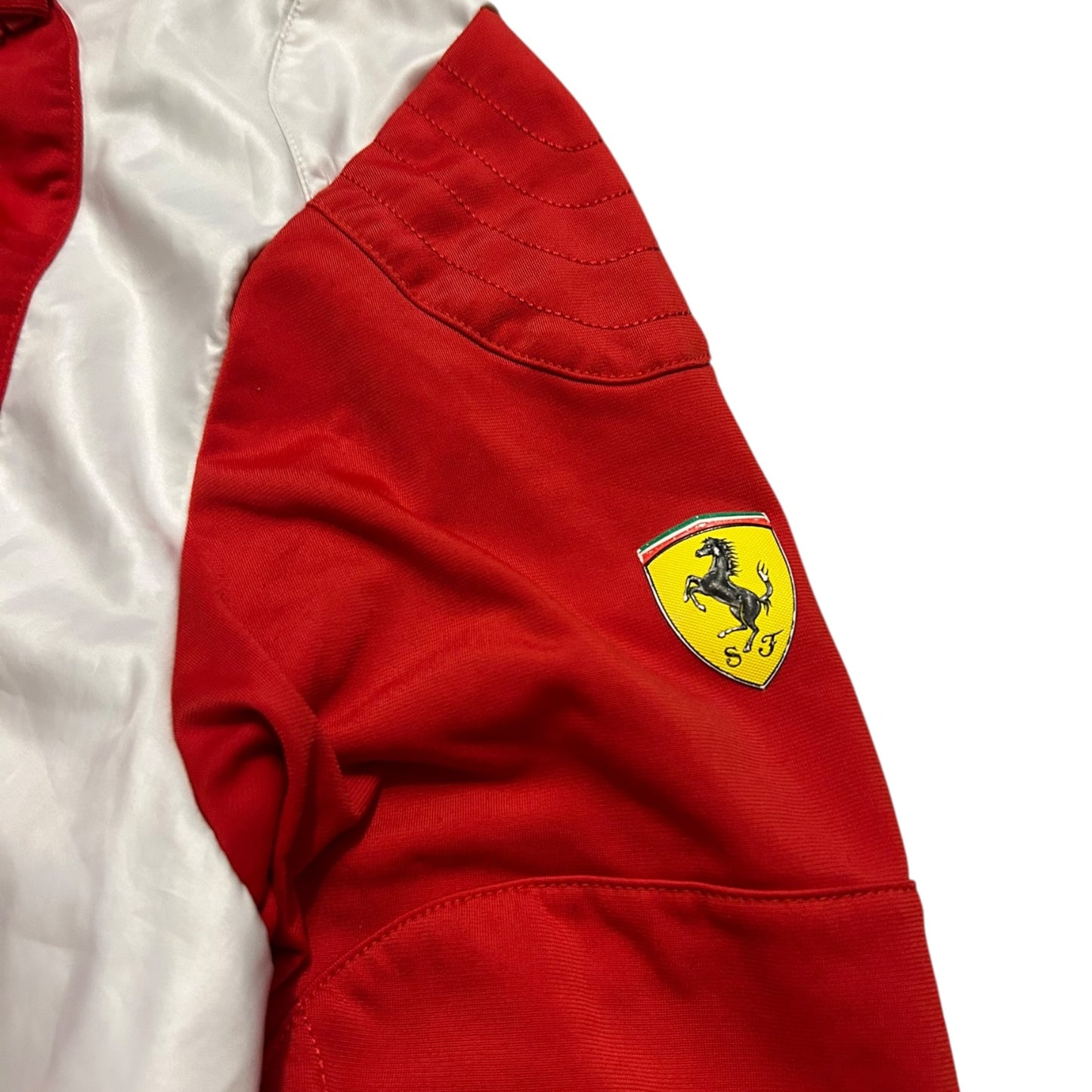 Bluza Ferrari puma czerwona męska swag vintage