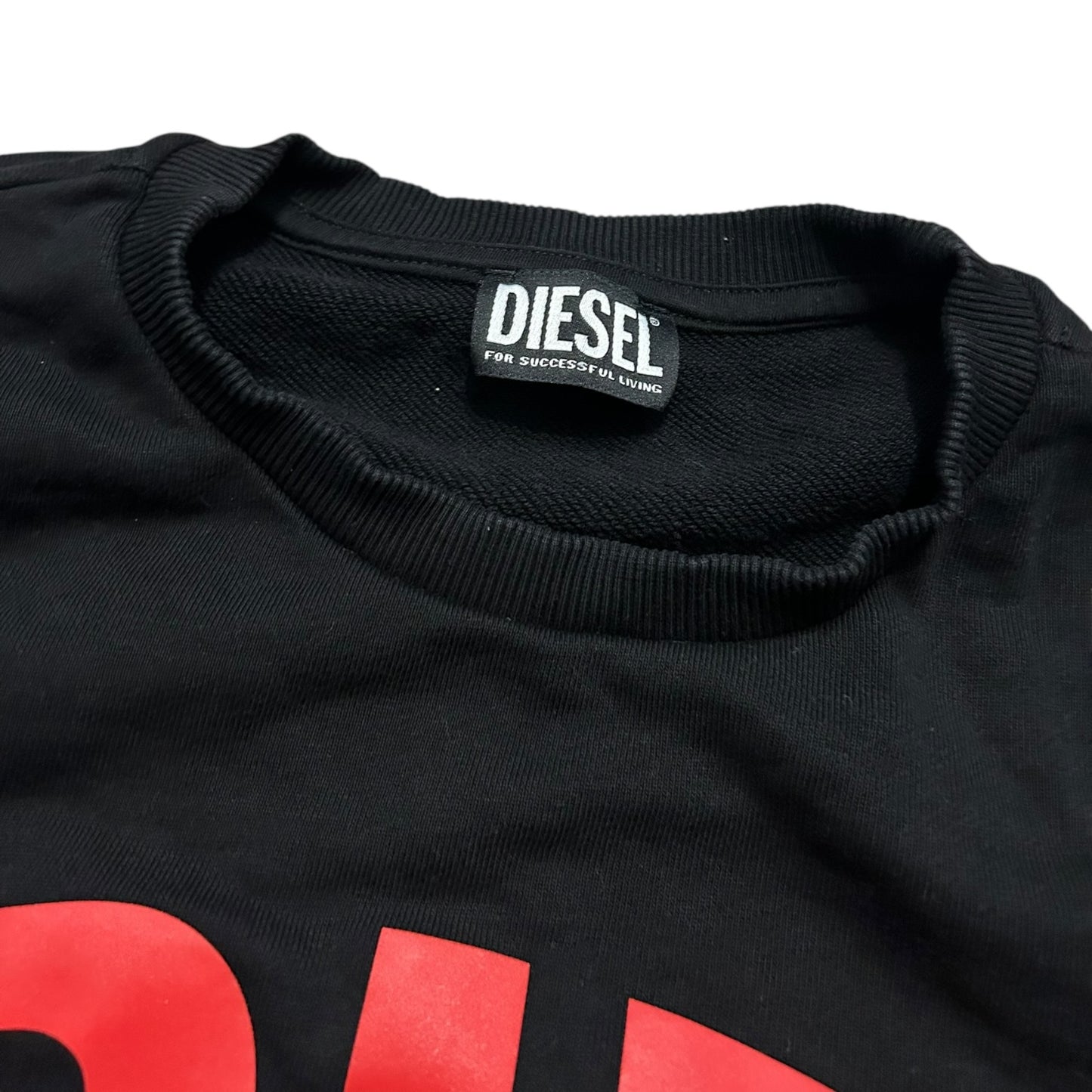 Bluza diesel czarna crewneck vintage swag alternative
