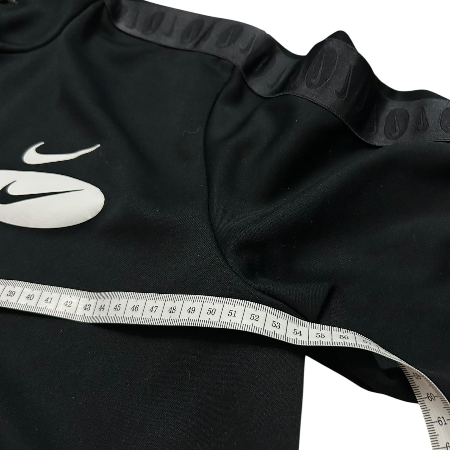 Bluza Nike czarna rozpinana swoosh basic vintage sportowa