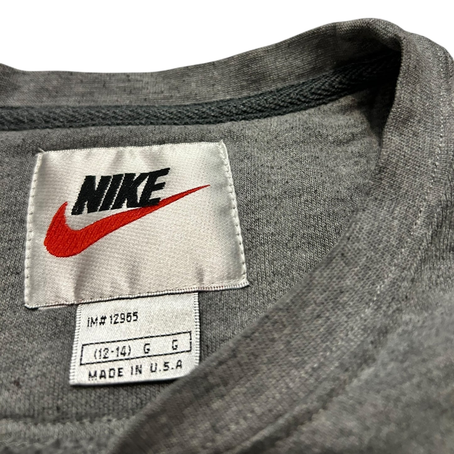 Klasyczna bluza męska Nike crewneck szara vintage swoosh alternative