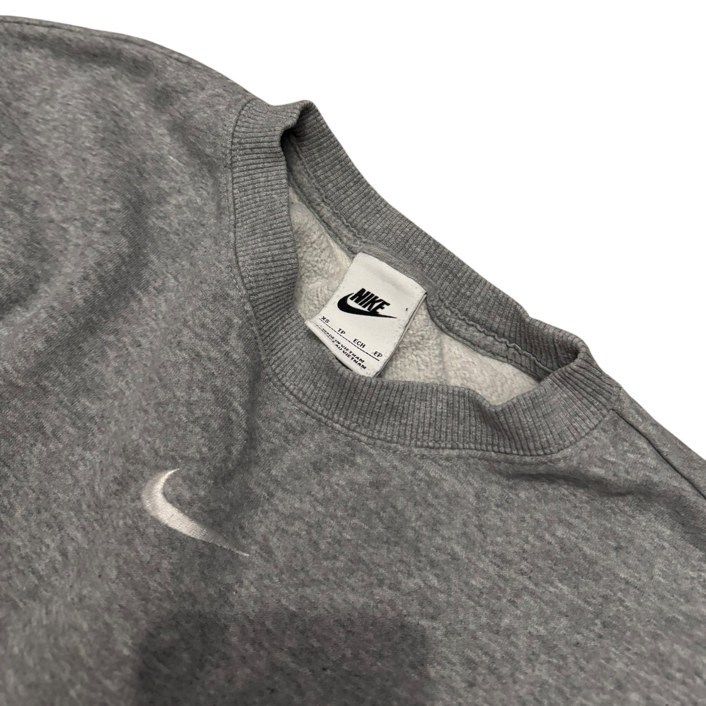 Bluza męska szara Nike klasyczna bez kaptura Basic vintage alternative unisex