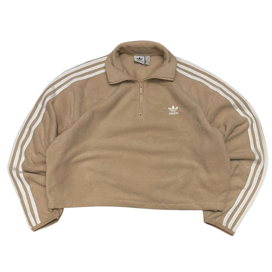 Bluza damska Adidas Polar beżowy vintage Tracksuit