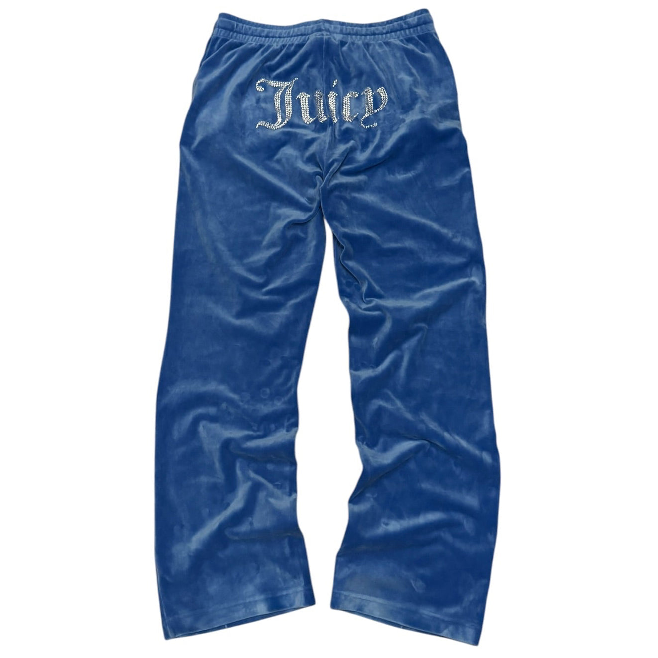 Spodnie damskie juicy couture niebieskie z diamencikami vintage alternative y2k