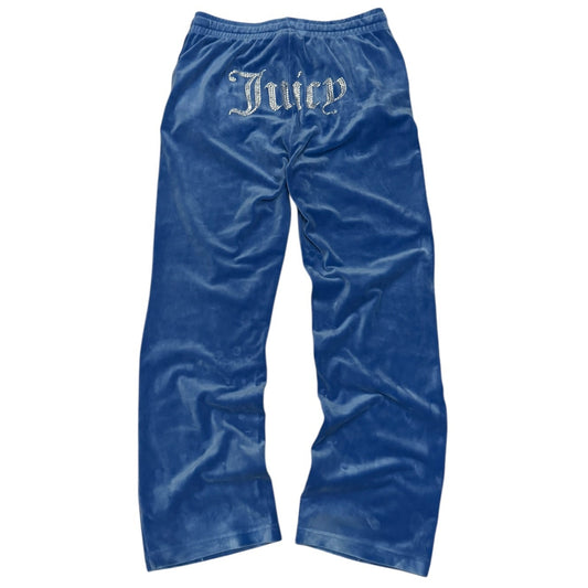 Spodnie damskie juicy couture niebieskie z diamencikami vintage alternative y2k