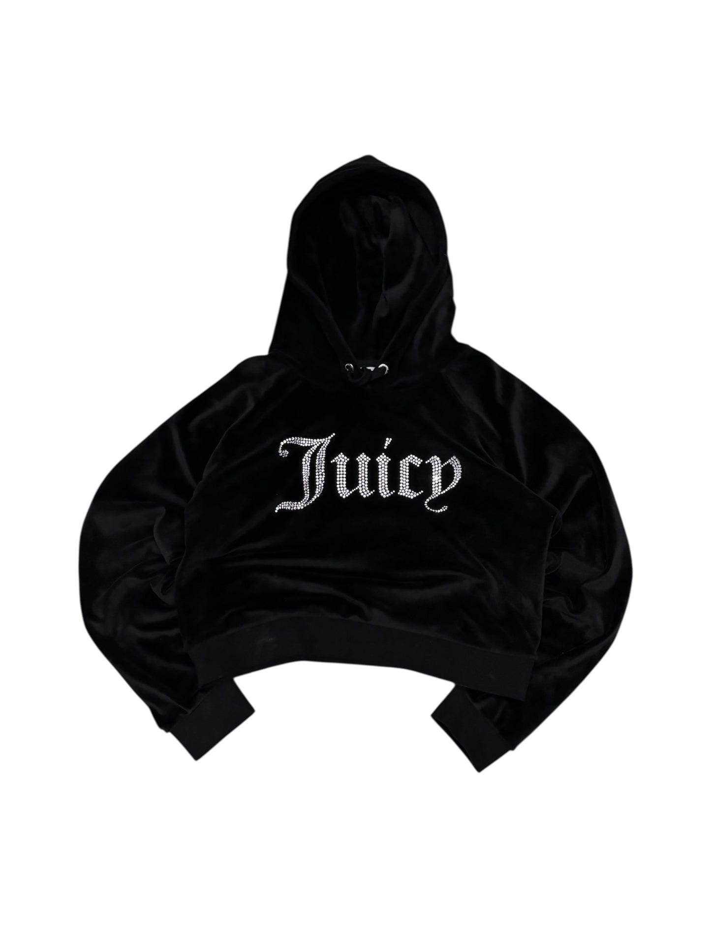 Bluza damska Juicy Couture czarna z kapturem