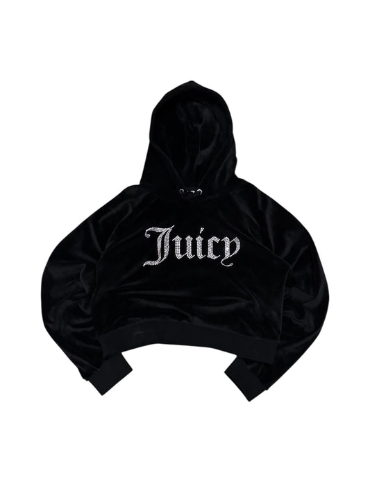 Bluza damska Juicy Couture czarna z kapturem