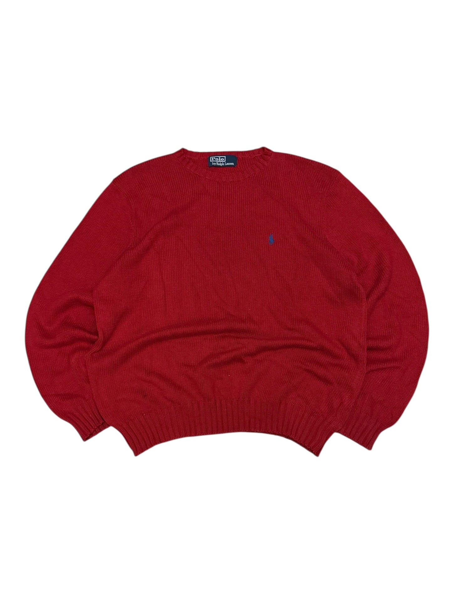 Sweter Ralph Lauren czerwony męski