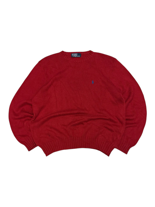 Sweter Ralph Lauren czerwony męski