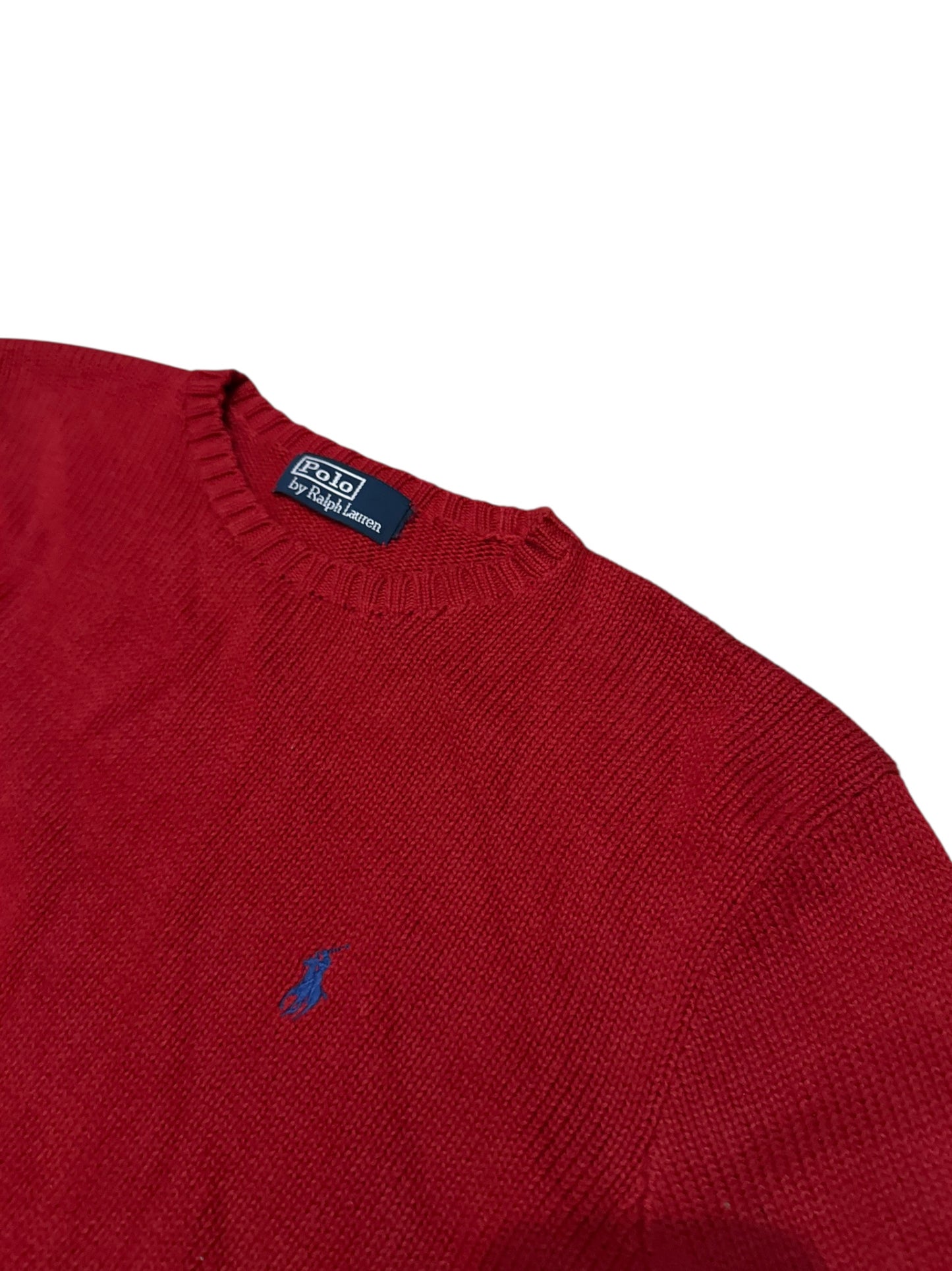 Sweter Ralph Lauren czerwony męski