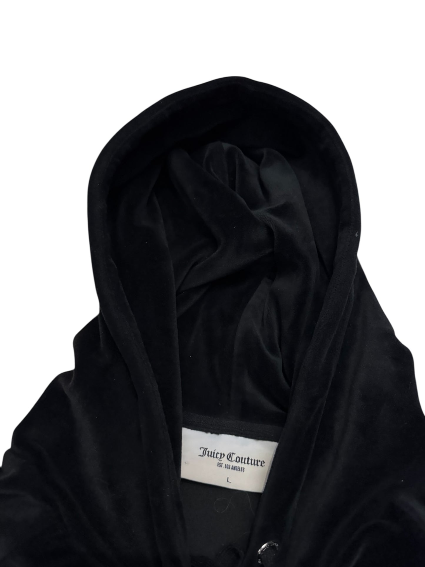 Bluza damska Juicy Couture czarna z kapturem