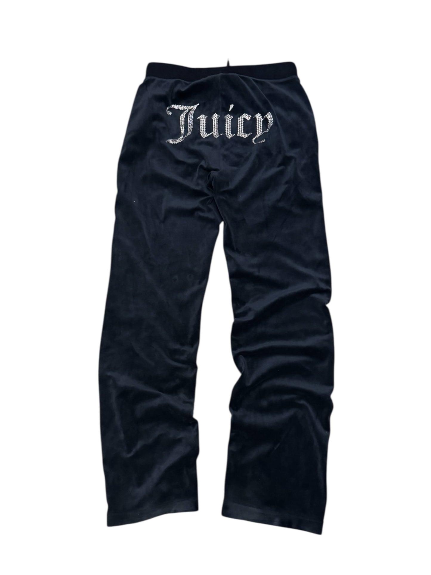 Spodnie Juicy Couture granatowe vintage damskie