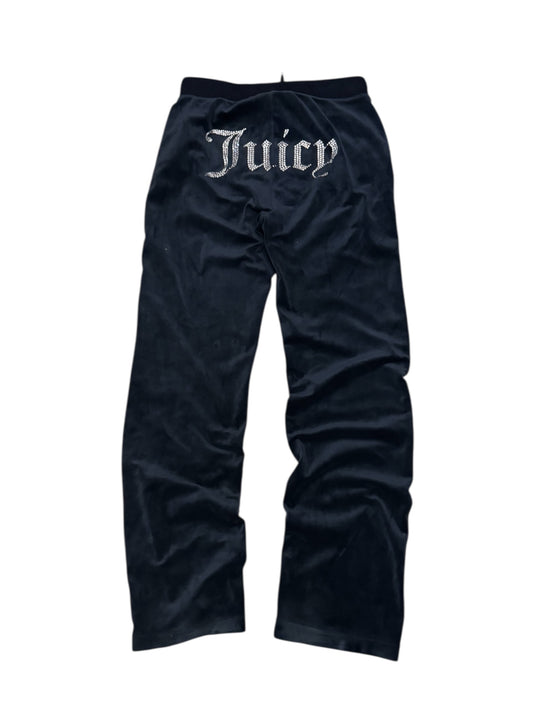 Spodnie Juicy Couture granatowe vintage damskie