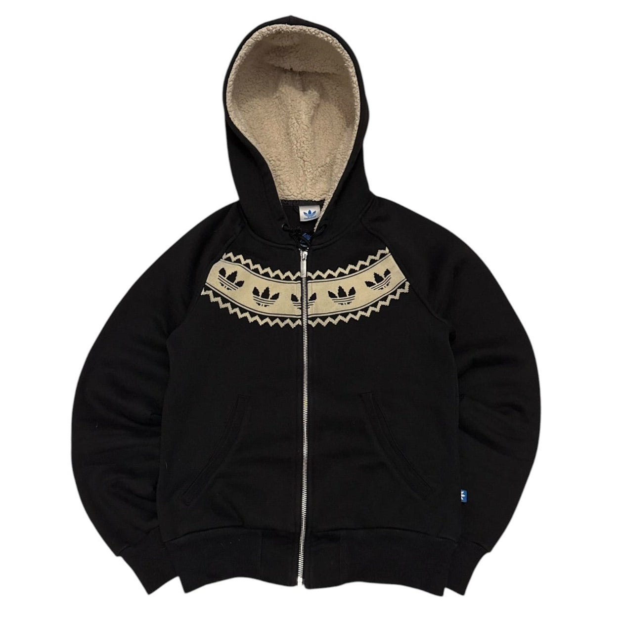 Bluza damska Adidas futerko z kapturem