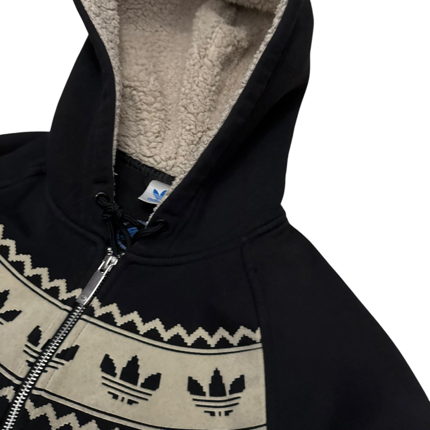 Bluza damska Adidas futerko z kapturem