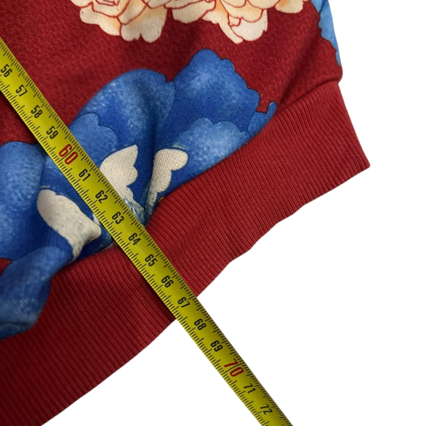 Bluza damska Adidas w kwiaty z kapturem