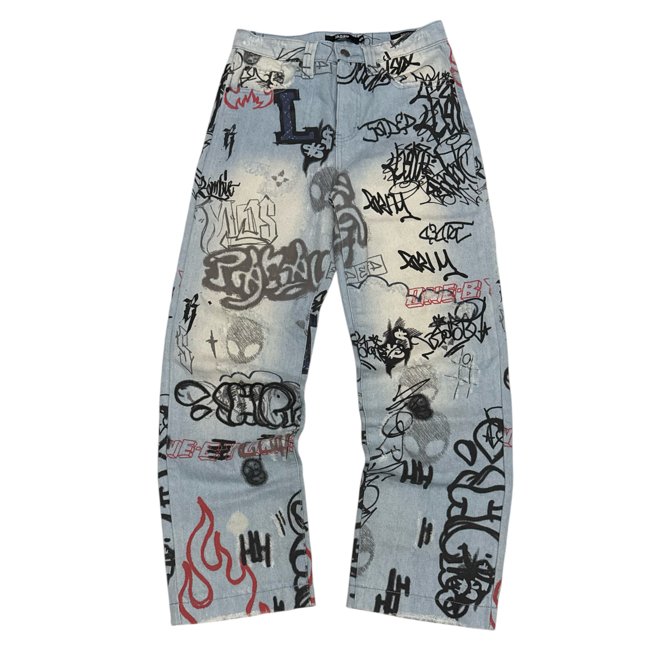 Spodnie jeansowe jaded london skate fit alternative skate