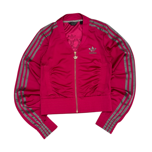 Bluza damska różowa Adidas retro tracksuit swag vintage y2k alternative drip