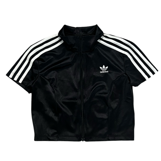 Tshirt z krótkim rękawem damski nowy z metką Adidas lampasy bluzka crop top
