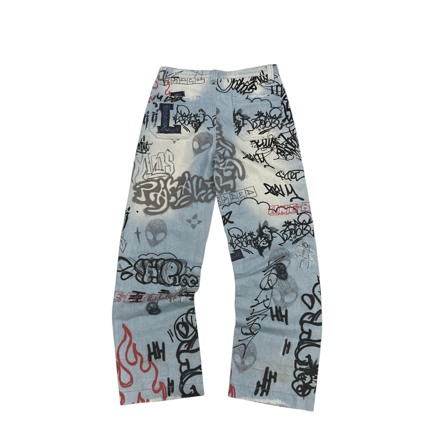 Spodnie jeansowe jaded london skate fit alternative skate