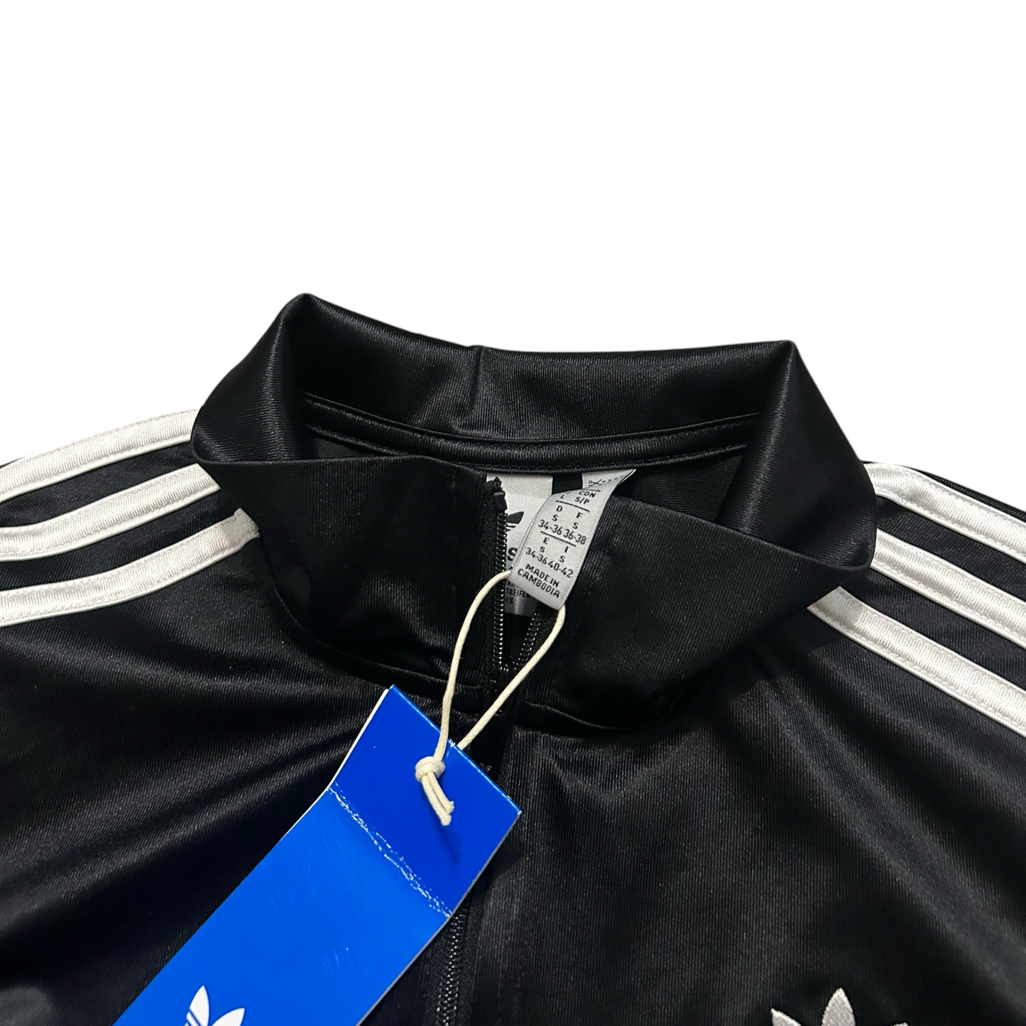 Tshirt z krótkim rękawem damski nowy z metką Adidas lampasy bluzka crop top
